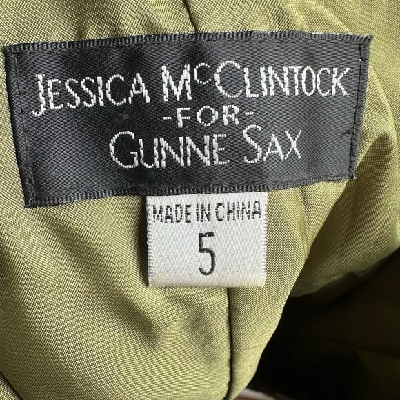 Gunne Sax Jessica McClintock Vintage 1980s Strapless Sequin Party Dress - Picture 6 of 7